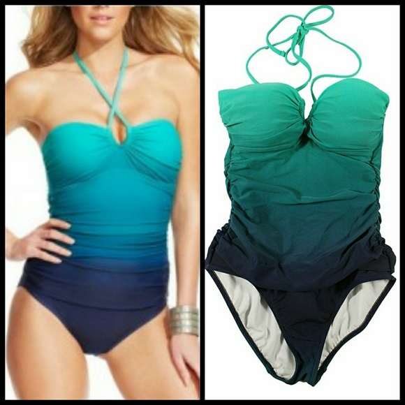 ralph lauren ombre swimsuit